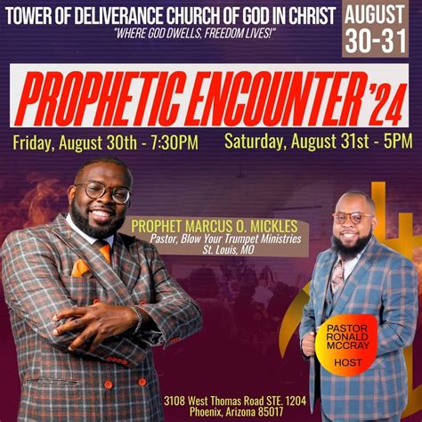 Tower of Deliverance Church Present: Prophetic Encounter ’24 , Tower of ...