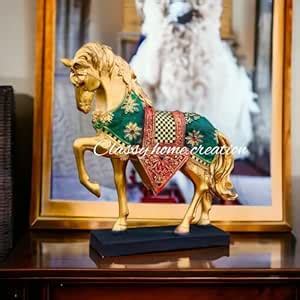 Classy Home Creation Standing Horse Showpiece Statue for Home Decor ...