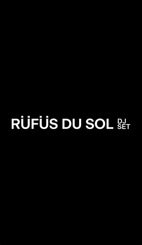 RUFUS DU SOL (DJ SET) Tickets & Concert Tour Dates 2024 | SeatGeek