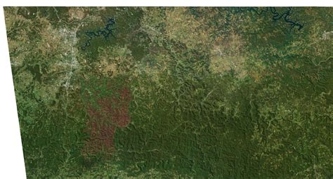 Arkansas State Terrain 3D Map by Shustrik