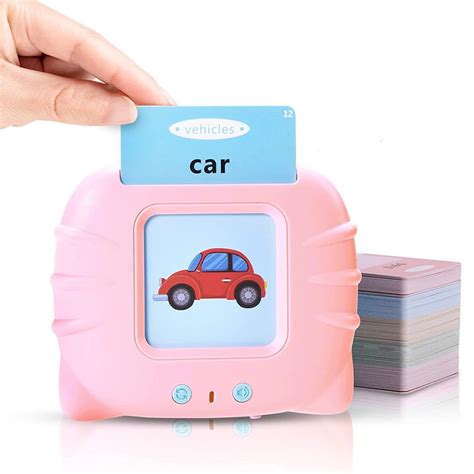Buy Bumtum Educational Learning Flash Card Toy | Talking Toy Vocabulary ...