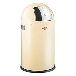 Wesco Pushboy Junior - German Made - Push Door Trash Can, Powder Coated ...