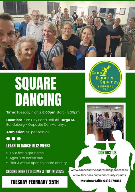 CC Squares - 2nd come and try beginners class, 89 Targo Street, Rum ...