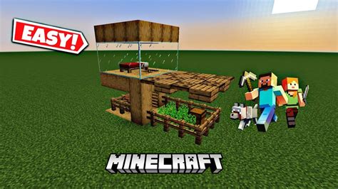 Minecraft Small House Tutorial 的图像结果