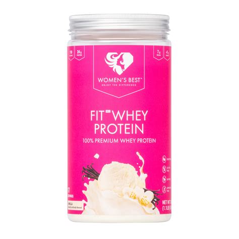 Women's Best Fit Pro Premium Whey Protein Powder, Vanilla, 24g Protein ...