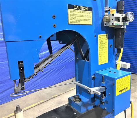 2014 Orbitform Milford Pneumatic Floor Rivet Machine | 1/8"- 3/16", Mdl ...