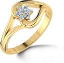 CaratLane Sweetheart 18kt Diamond Yellow Gold ring Price in India - Buy ...