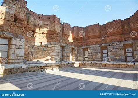 The Iconic Celsus Library Of Ephesus Stock Image | CartoonDealer.com #264172213