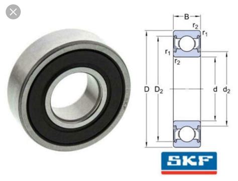 6205-2RS C3 SKF Brand rubber seals bearing 6205-rs ball bearings 6205 ...