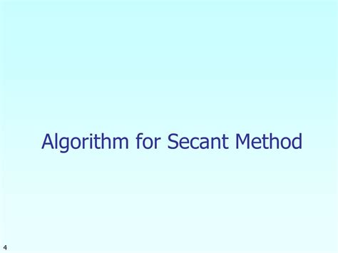 Secant Method Example 的图像结果