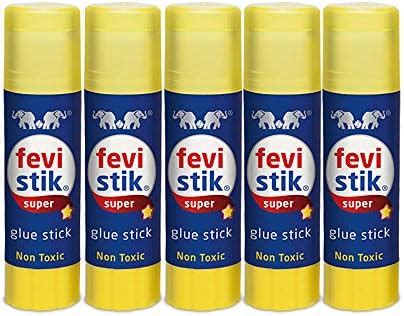 Pritt Rainbow Coloured Glue Sticks, Safe&Child-Friendly Glue for Arts ...