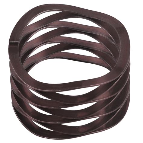 Multiwave Washers,Compression Wave Spring, Metric, 22mm ID, 28 OD, 0 ...