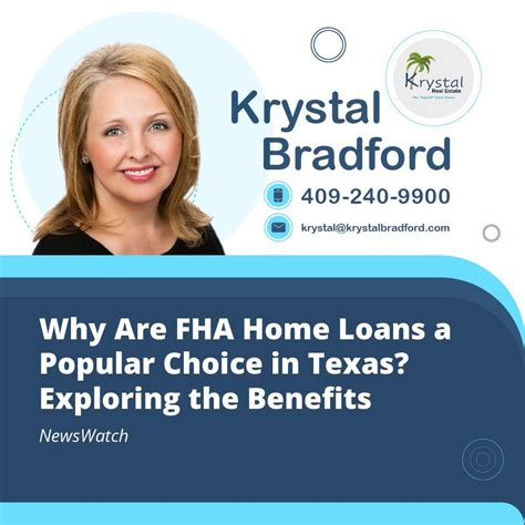 Why Are FHA Home Loans a Popular Choice in Texas? | Krystal Bradford