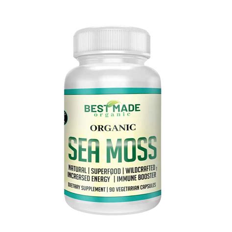 Irish sea moss capsules and bladderwrack benefits 100 count – Artofit