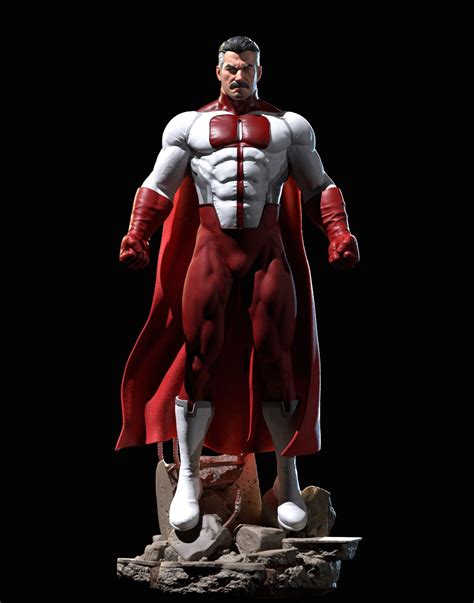 ArtStation - Omni-Man | Man, Dc comics, Pose reference