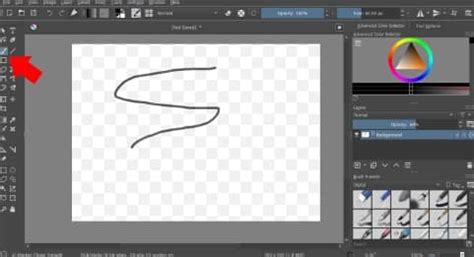 Krita Basic Tutorial Create Pencil Outline 的图像结果