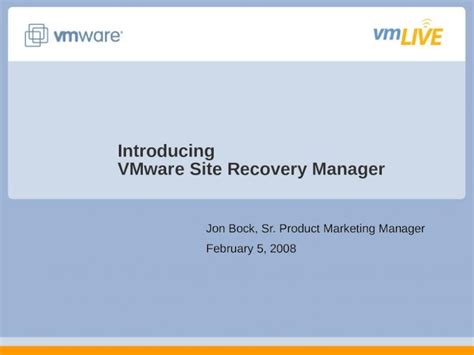 Image result for VMware Site Recovery Manager Interface