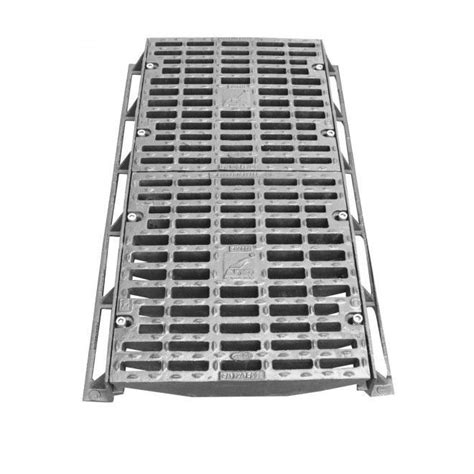 Drainage grating - CHAF - F900 - Fonderie Belli SPA - metal / non-slip