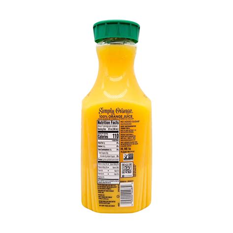 Simply Orange Juice Ingredients