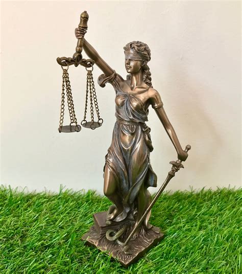 Lady Justice Statue Virtues of Justice Greek Roman Symbol of | Etsy