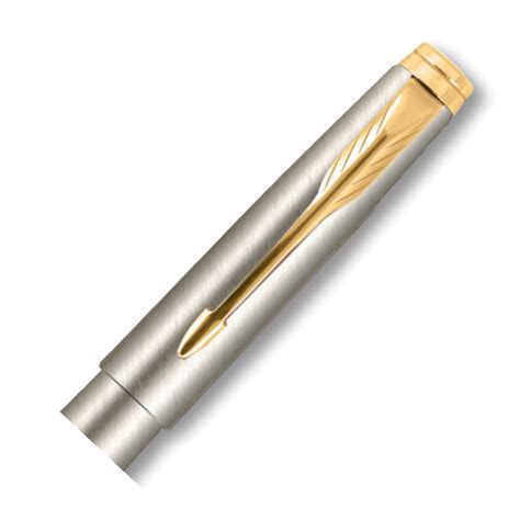 Parker Aster Brushed Metal Gold Trim Roller Pen – PEN SOUQ