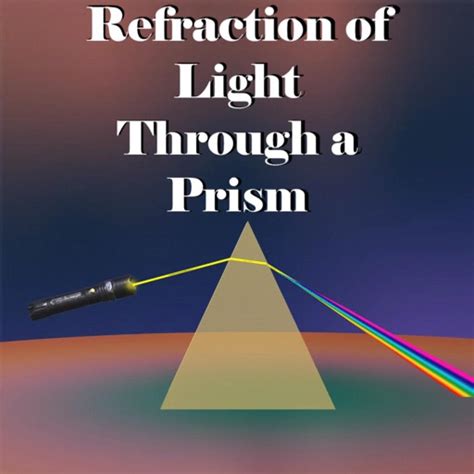 Light Refraction Through Prism by sunil christian