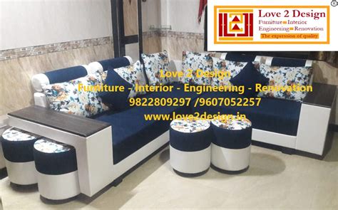 Cushion Corner Sofa -Love 2 Design, Furniture - Interior, Pune