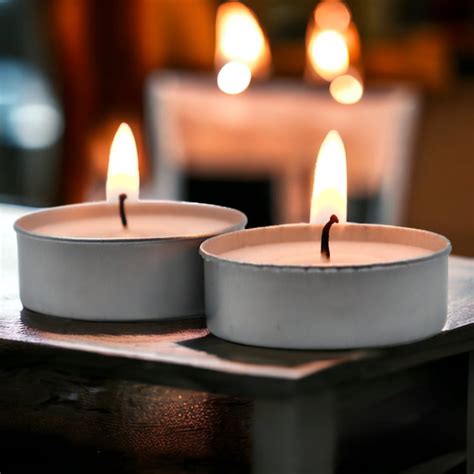 Buy HOSLEY Set of 50 T-Light Candles from Hosley at just INR 700.0