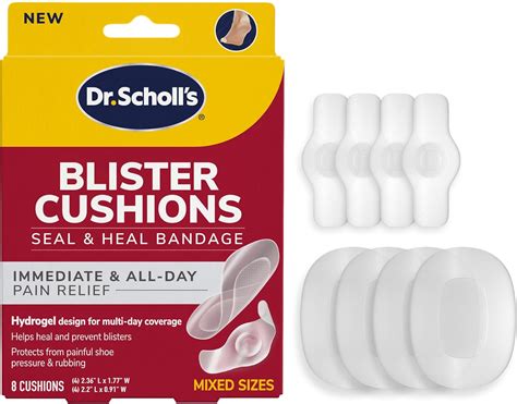 Amazon.com: Dr. Scholl’s Blister Cushions Seal & Heal Bandage for Feet ...