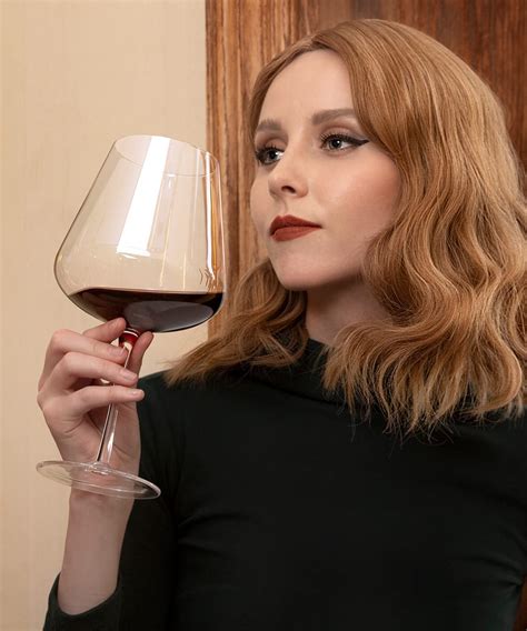 Large Red Wine Glasses Set of 4 - Rovsya