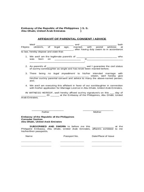 Embassy of the Republic of the Philippines Doc Template | pdfFiller