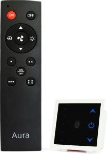 DeWire Remote Controlled Switches (Fan Regulator & 1 Light ) By Aura 3 ...
