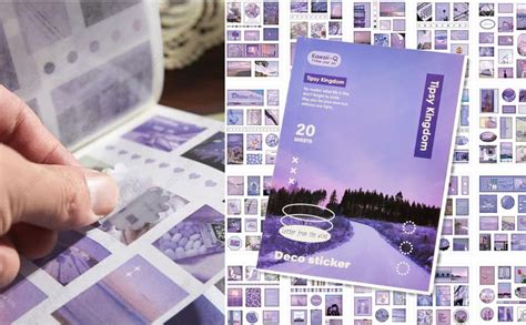 FunBlast Sticker Book Set – 20 Sheets/240+ Paper Magazine Sticker ...