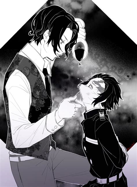 《Kimetsu No Yaiba》Fanart + Doujinshi - Muzan x Tanjirou | Slayer anime ...