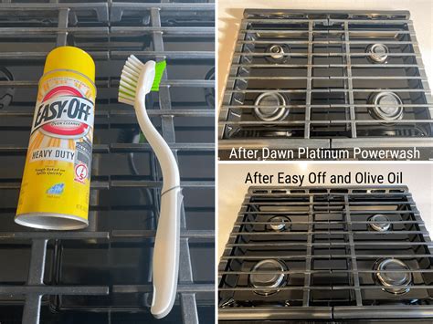 How to clean a gas stove top and cast iron grates – Artofit
