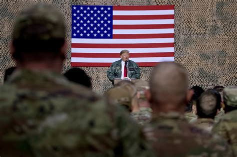 President Trump, first lady visit troops in surprise Iraq visit