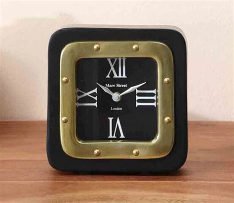 Buy Cocovey Inspire Luxury Black table clock Online in India at Best ...