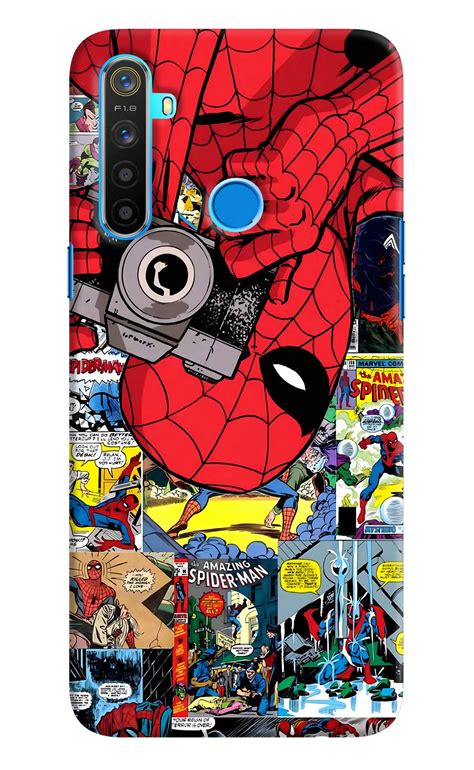 Save Big: Get the Spider Man Realme 5/5i/5s Back Cover - Shop Now ...