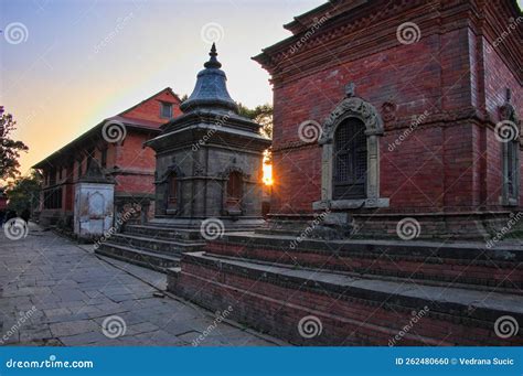 Pashupatinath Temple by Bagmati River in Kathmandu Stock Photo - Image ...