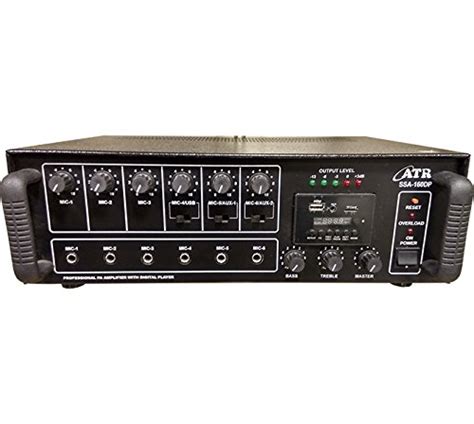ATR 160 WATT PA AMPLIFIER : Amazon.in: Musical Instruments