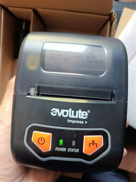 Evolute Impress+ IMP-202 2-Inch (58mm) Thermal Printer (Bluetooth + US ...