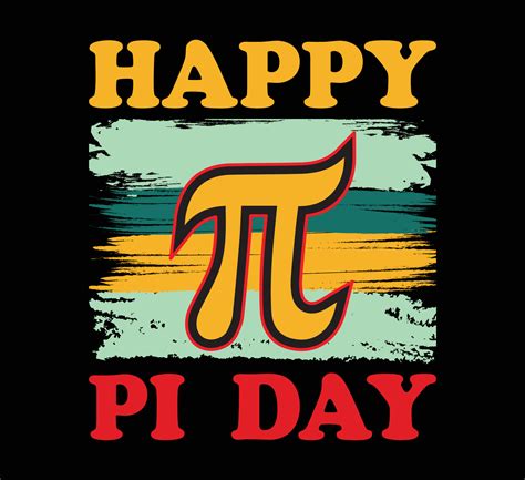 Happy pi day t shirt design 19017725 Vector Art at Vecteezy