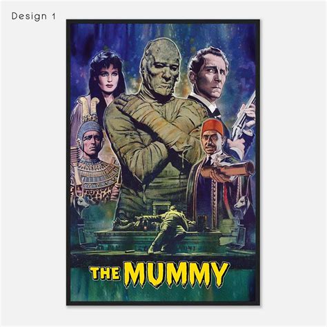 The Mummy (1959) Movie Poster Print - Citiesbox
