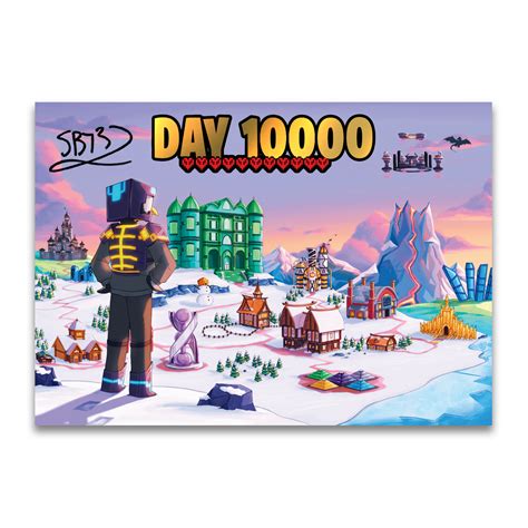 Hand-Signed | Limited Edition Gold Foiled 10,000 Days Poster – SB737 Store