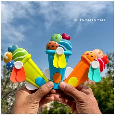 Ice Cream Cone Hand Fan – Chains & Charms