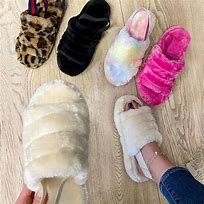 Image result for Adidas Fluffy Slippers