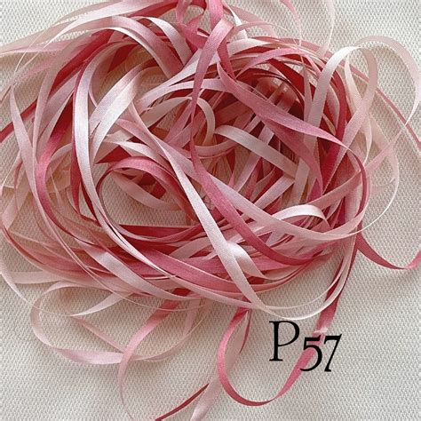 手染めシルクリボン4mm×10m乱＊P57＊ | Mam's Heart