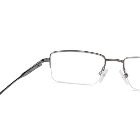 Buy Gunmetal Half Rim Rectangle John Jacobs Pro Titanium JJ E10199 -C9 ...