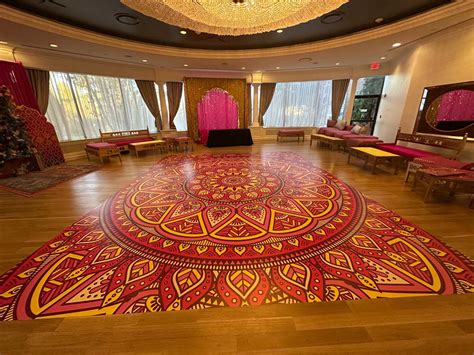 Indian Style Dance Floor Wraps - Onyx Event Group