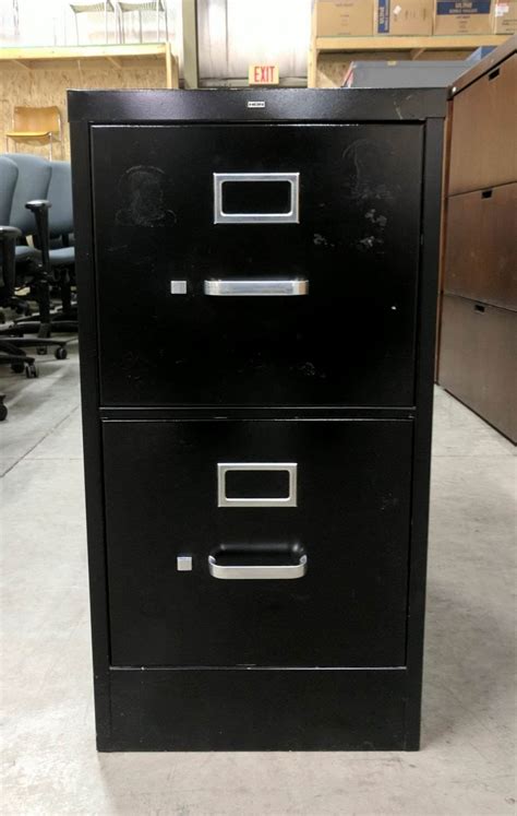 Used Black Filing Cabinets